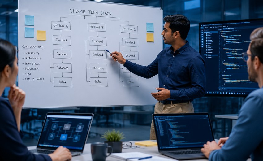 AI workflow blog visual
