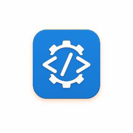 Custom development logo