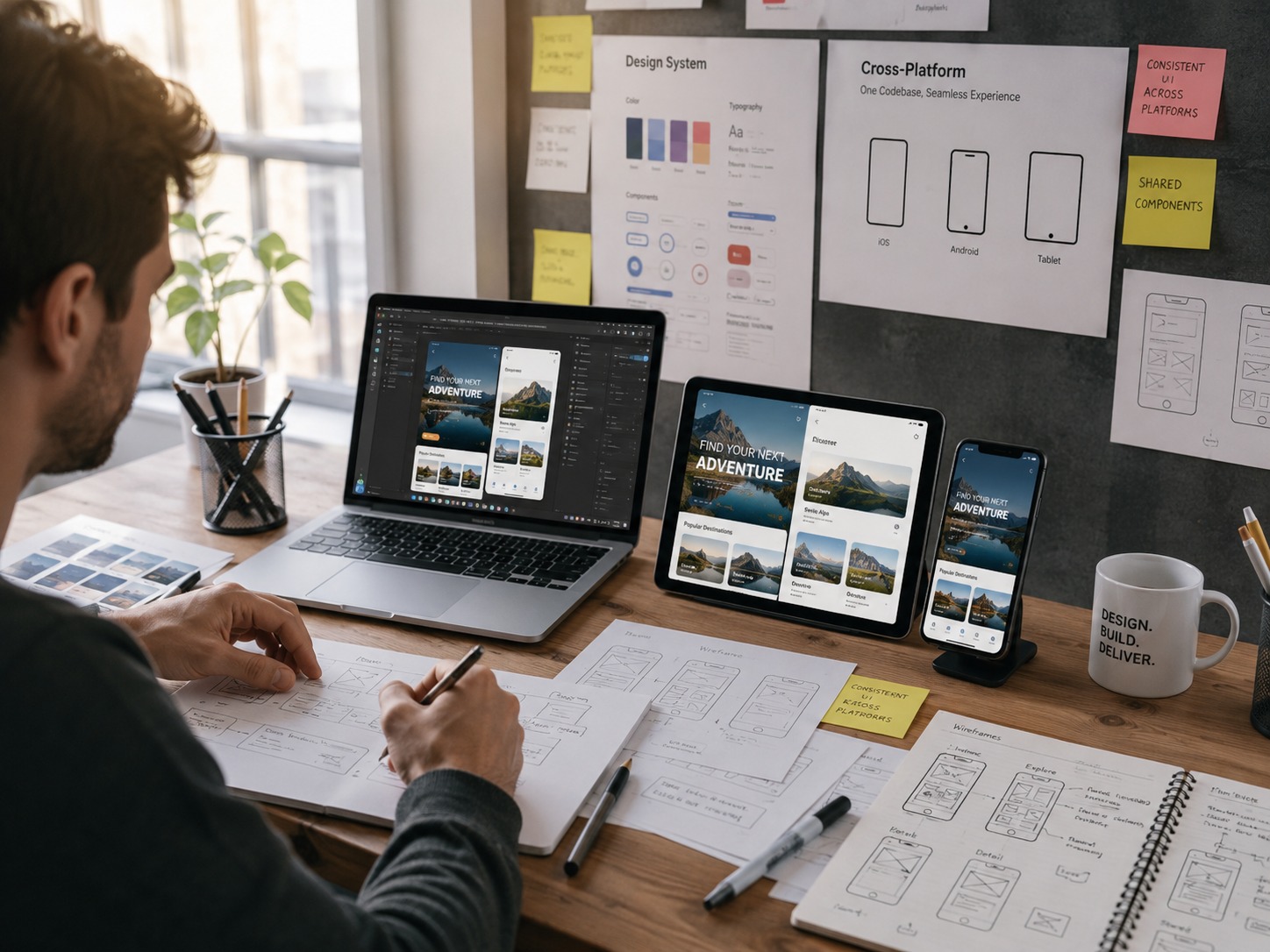 Cross-Platform App Development workflow