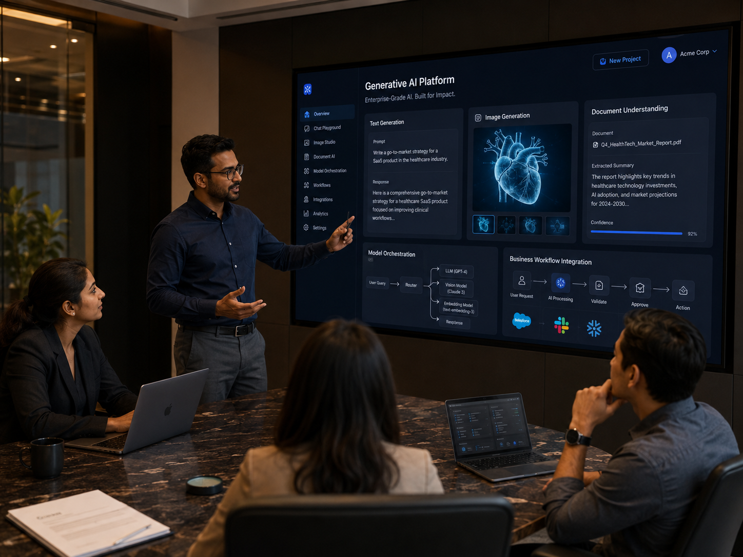 Generative AI Development planning