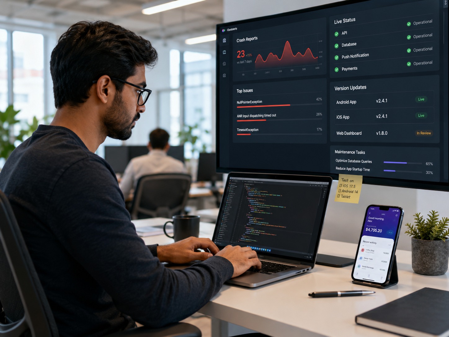 Mobile App Maintenance benefits
